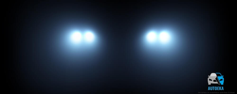 pyöreät lisävalot autossa