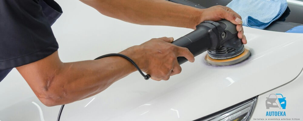 kiillotuskoneen käyttö