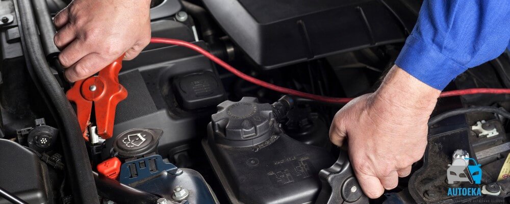 auton akun lataaminen