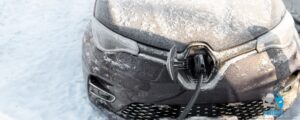 sähköauton lataus talvella